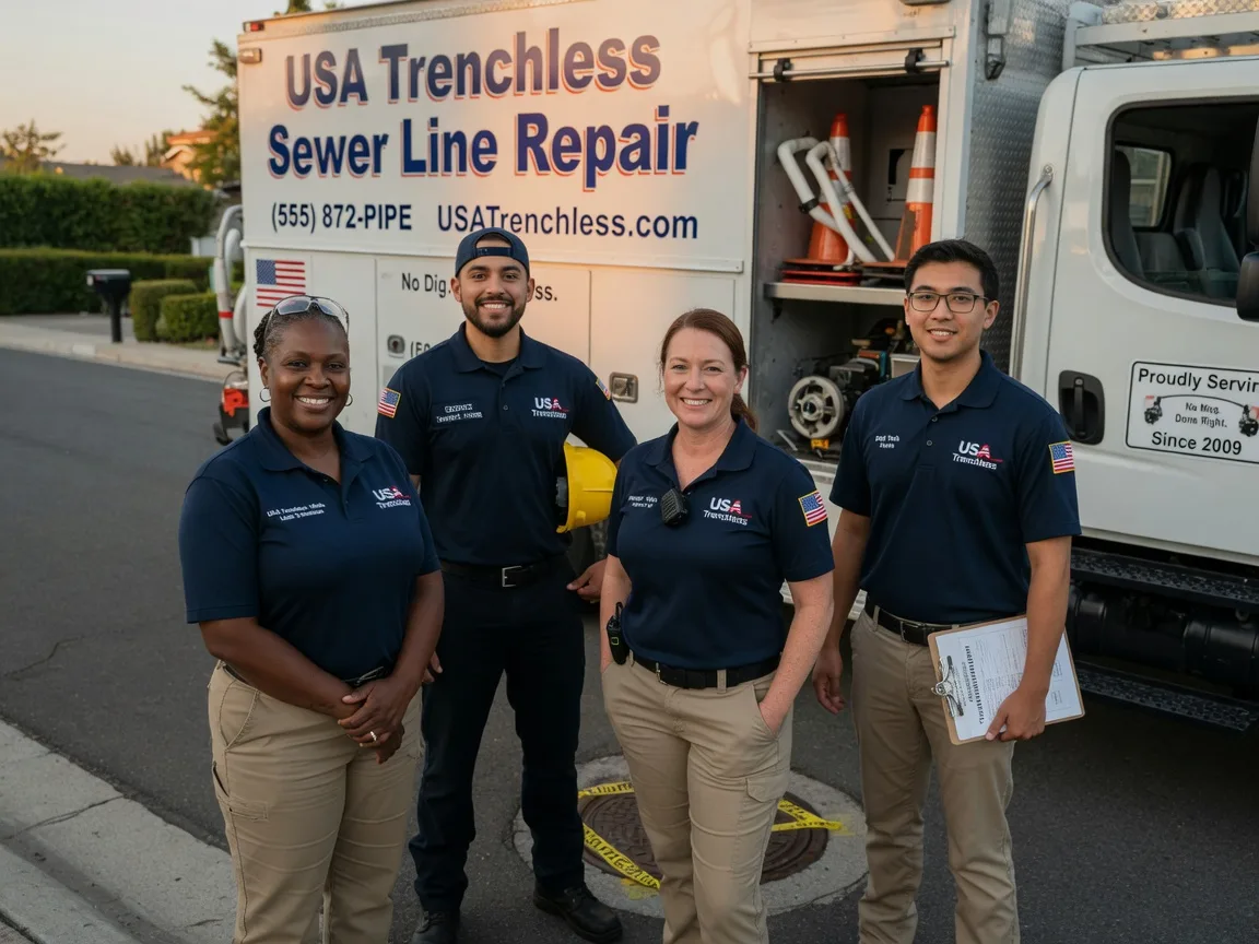 Sewer Line Repair company in Assumption, IL